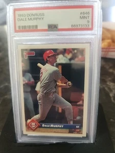 1993 Donruss - Dale Murphy #646 - Foto 1 di 2