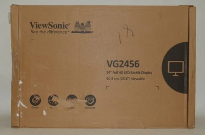 ViewSonic VG2456 Full HD LED Backlit Display LCD Monitor - Image 1 of 4