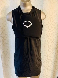 EvoShield Erwachsene Schutz Baseball Brustschutz ärmelloses Shirt Größe M schwarz - Bild 1 von 3