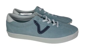 Vans Ward Suede Canvas Mix Skateschuhe hellblau. Damen 9,5. herren 8 - Bild 1 von 6