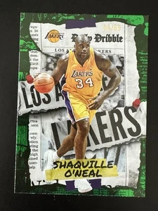 2025/26 Topps SHAQUILE SHAQ O'NEAL Daily Dribble Green Foil 06/99 LAKERS - Picture 1 of 2