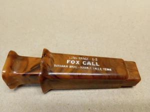 Burnham Bros Vintage Long Range Predator Call C-3, Fox, Coyote, Bobcat - Picture 1 of 7