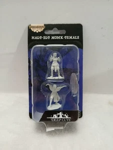Pathfinder Battles Deep Cuts: monaco mezzo elfo femmina - D&D Dungeons Dragons DD - Foto 1 di 2