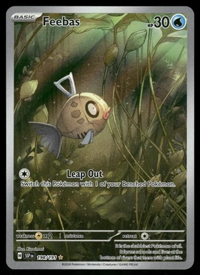 Feebas - Illustration Rare SV08: Surging Sparks 198/191 NM - Image 1 of 2