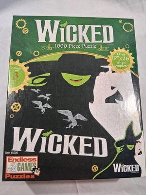 Wicked The Musical 1000 Piece Jigsaw Puzzle  - Image 1 of 4