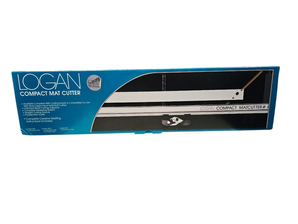 Logan Compact Mat Cutter Model 301 with Precision Bevel Cutter -