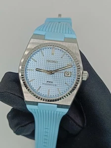 Orologio Automatico Artigianale NH35- Movimento Seiko- Quadrante Blu PRX Style - Foto 1 di 6
