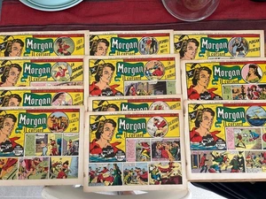 LOTTO 12 ALBI CORSARI E PIRATI MORGAN IL CORSARO CASA EDITRICE A.R.C ANNI 1948 - Picture 1 of 16