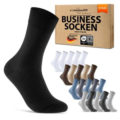 Premium Socks Comfort Waistband No Elastic Seamless Business Men Women Cotton - Image 1 of 4
