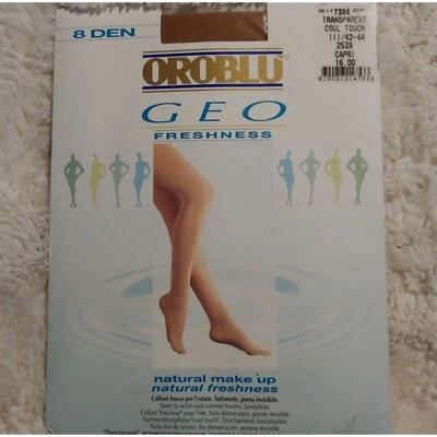 Sandalia Oroblu GEO Frescura Transparente Tacto Fresco Transparente a la Cintura Puntera Foto 1 de 4