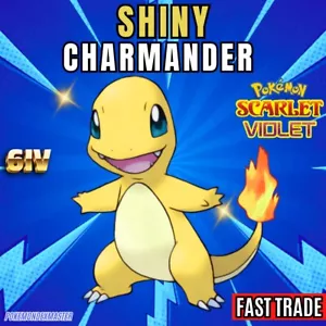6IV CHARMANDER ⭐️SHINY⭐️ Pokemon Scarlet & Violet 🚀Fast Trade🚀 Pokémon HOME - Bild 1 von 4