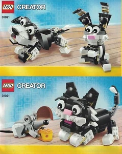 LEGO® Bauanleitung Creator Furry Creatures 31021 - 2 Hefte NEU - Bild 1 von 3