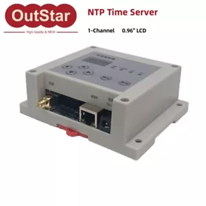NTP Zeitserver Überwachungsuhr Netzwerk Zeitserver 1CH für Beidou GPS TOD - Bild 1 von 2