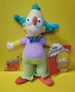 NEW SIMPSONS KRUSTY THE CLOWN STUFFED PLUSH TOY FACTORY MATT GROENING - Picture 1 of 3