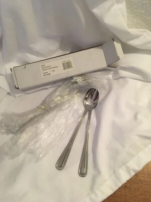 Cucharadita de té helado Winco 0005-02, puntos pesados, acero inoxidable 18/0 Foto 1 de 4