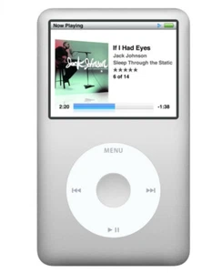 Apple iPod Classic 7.Generation 120GB 7G Silber (Aktuellstes Modell) Garantie - Bild 1 von 6