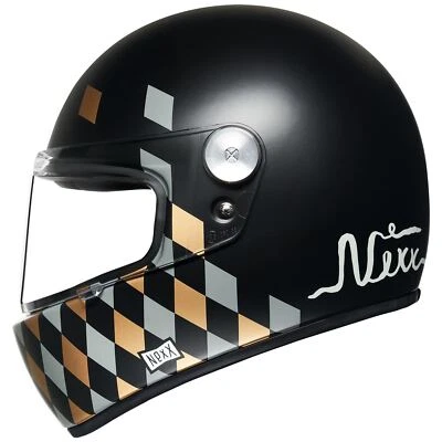 NEXX X.G100R Helmet Checkmate Black MT X-Large Foto 1 de 2