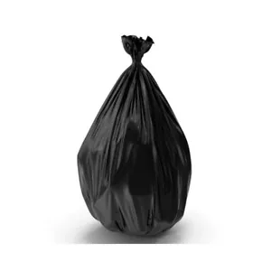 250x Garbage Bags 80L Heavy Duty Black Waste Rubbish Bin Liner - Picture 1 of 1