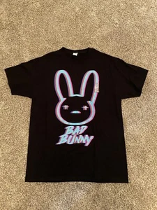 Bad Bunny Red And Blue 3D T Shirt XL - Picture 1 of 1