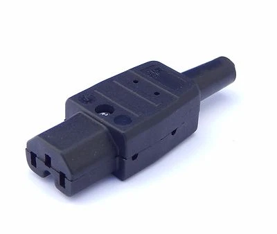 IEC Connector C15 10a Silver Plated Martin Kaiser for mains power cables - Image 1 of 4