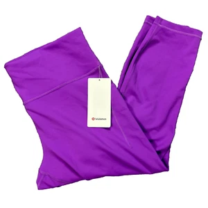 Nuevo Lululemon Talla 20 Wunder Train tiro alto HR 25" bolsillos MONL Moonlit Magenta - Imagen 1 de 9