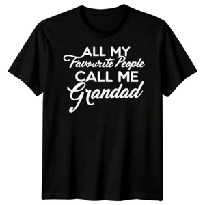 Lustiges Herren-T-Shirt Call Me Grandad Vatertag Shirt Bester Papa aller Zeiten Papa Leben #FD - Bild 1 von 34