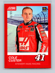 2020 Chronicles Score Red /99 Cole Custer #16