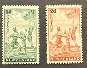 New Zealand: 1939. Complete set 2, semi-postals SC # B14-B15, MNH. Lot# 04-01095 - Picture 1 of 2