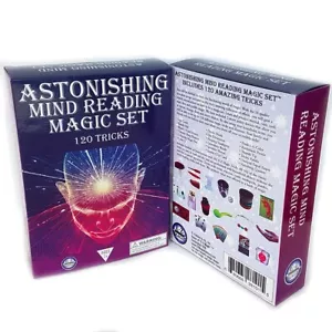 Incredibile Mind Reading Magic Set - 120 trucchi! Ottimo regalo per bambini 7+!!!! - Foto 1 di 4