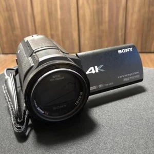SONY 4K Video Camera Handycam FDR-AX30 Black Optical 10x FDR-AX30-B - Picture 1 of 1