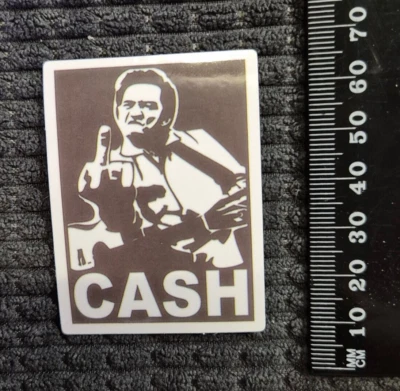 JOHNNY CASH sticker - new vinyl bumper laptop skateboard sticker
