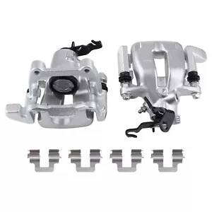 Rear Disc Brake Calipers w/Bracket for Volkswagen Golf 2010 GTI 2006-09 19-B2976 - Picture 1 of 12