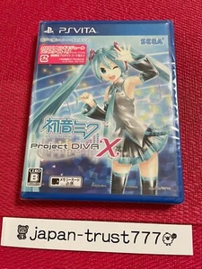 PS VITA Hatsune Miku Project DIVA X SEGA GAMES Japanese - Picture 1 of 3