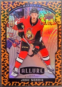 2020-21 UD Allure - Leopard Parallel - #78 Josh Norris