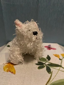 Ganz Webkinz Plush White Terrier HM106 No Code *46 - Picture 1 of 1