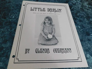 Little Darlin By Glenda Overmann Toddler Size 1-3 - Picture 1 of 1