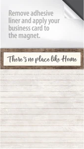 Magnet Notepads - With a peel and stick area for your Business Card!(Box of 100) - Picture 1 of 7