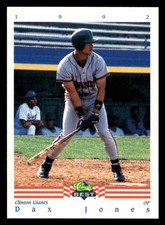 1992 Classic Best Dax Jones #79 Clinton Giants