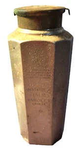Vintage Yardley - Invisible Talc - Silberbehälter, Golddeckel - Bild 1 von 3