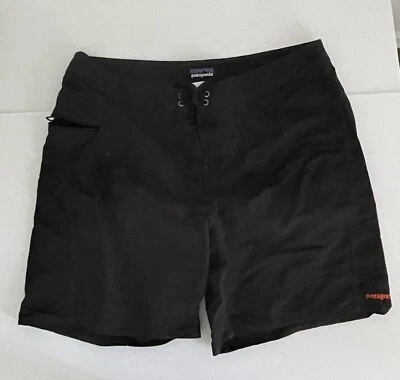 Patagonia Men's swim trunks black size 38 shorts clothing  - Image 1 of 3