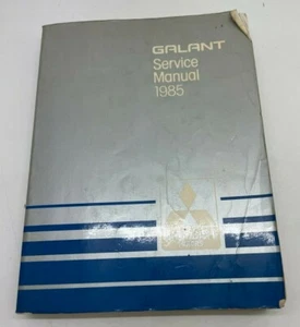 Mitsubishi Galant Factory Service Manual 1985 - Picture 1 of 3