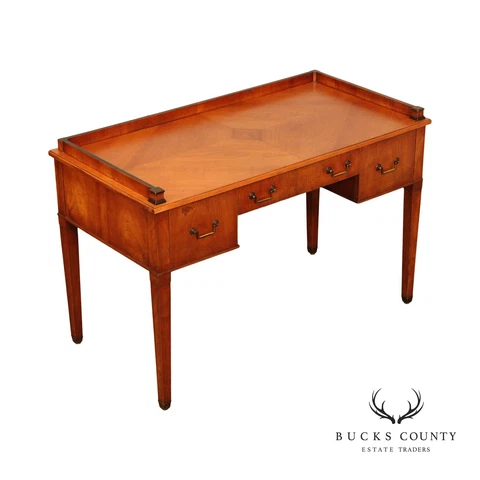 Old Colony Furniture Co. Vintage Fruitwood Writing Desk Cover