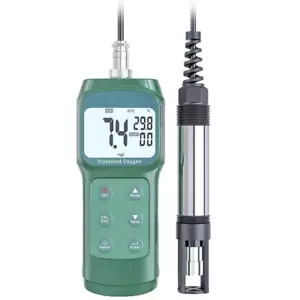 Tester ossigeno disciolto fluorescenza con precisione ±3,0% 99 gruppi archiviazione dati - Foto 1 di 17