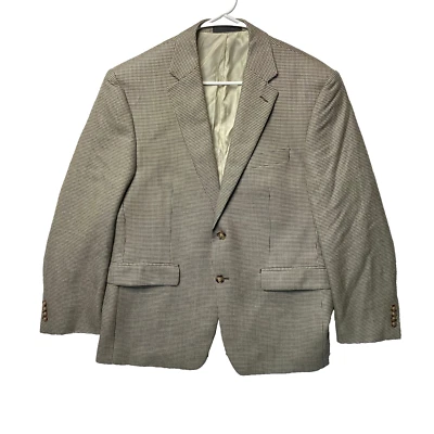 Blazer de lana de seda espiga para hombre 42S 42 a medida Austin Reed abrigo deportivo chaqueta Foto 1 de 4