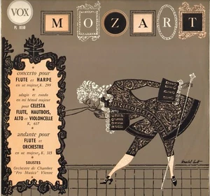 CAMILLE WANAUSEK / PRO MUSICA, MOZART CONCERTOS 50'S LP VOX PL 8550 - Picture 1 of 3