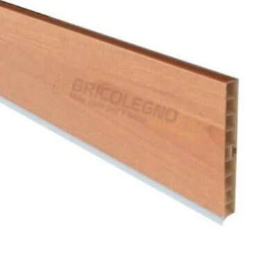 BRICO LEGNO PIÙ Zoccolo per cucina in PVC finitura colore noce chiaro castiglia varie altezze