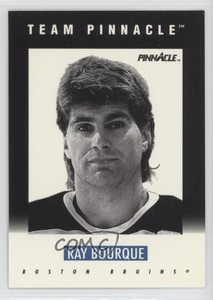 1991-92 Pinnacle French Team Pinnacle Ray Bourque #B-2 HOF