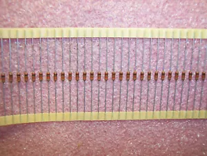 Menge (100) 200 Ohm 1/4 W 1/2 W 2 % INDUSTRIELLE METALLSCHICHT WIDERSTÄNDE CCF07-200-2 % DALE - Bild 1 von 5