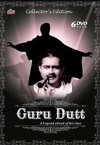 Guru Dutt A Legend Ahead Of His Time (6 Bollywood Movie DVD Set) (Region Free) 