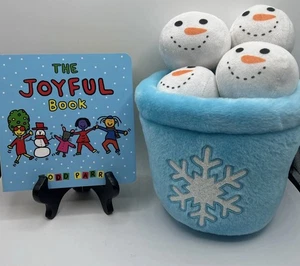 Iscream 4 bolas de nieve y cubo de peluche juego de simulación con The Joyful Book de: Todd Parr - Imagen 1 de 5